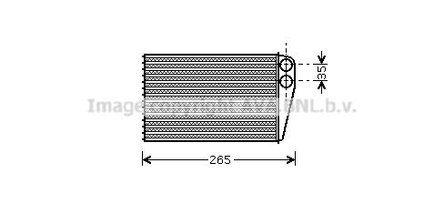 AVA QUALITY COOLING Lämmityslaitteen kenno RT6354